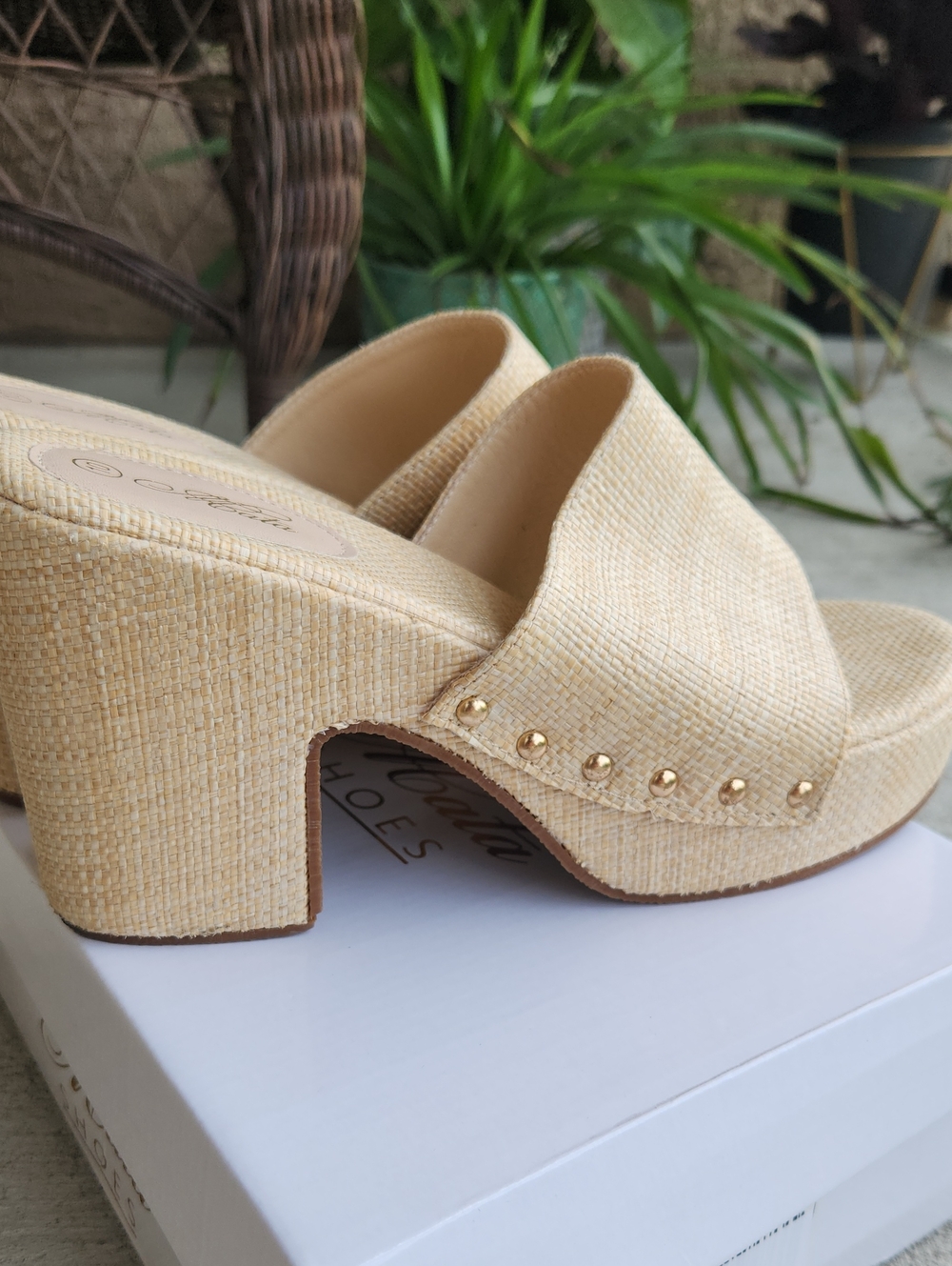 Mata Natural Platform Mules
